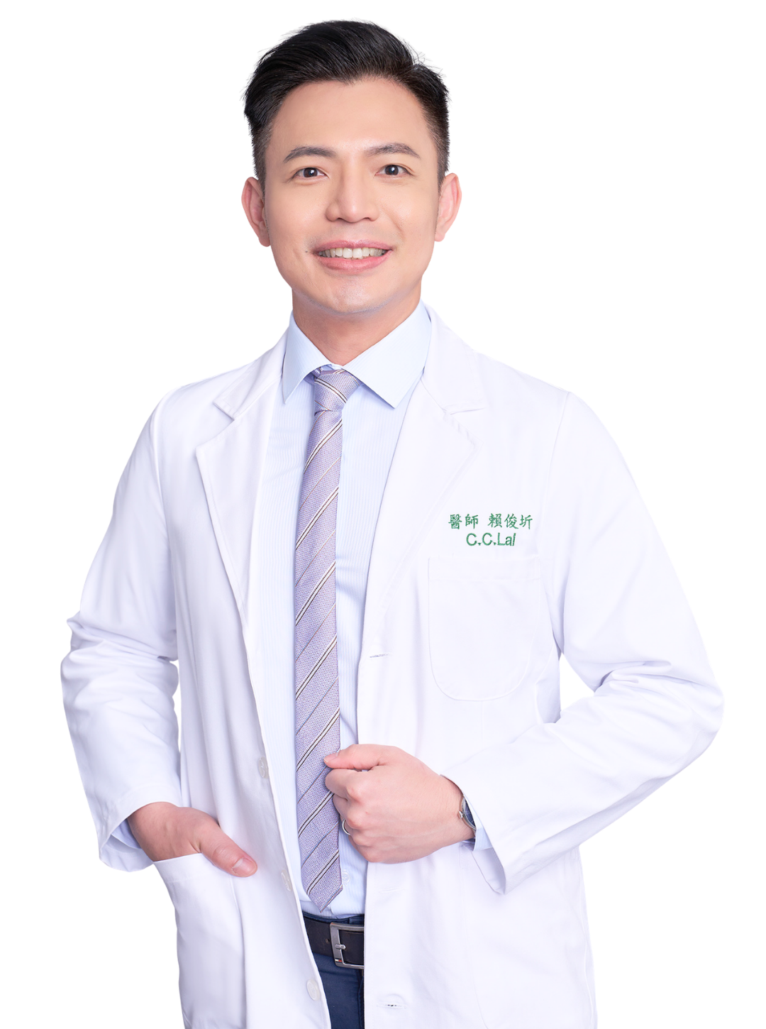 新竹竹北 青心診所 乳房外科專科 賴俊圻醫師 個人形象照